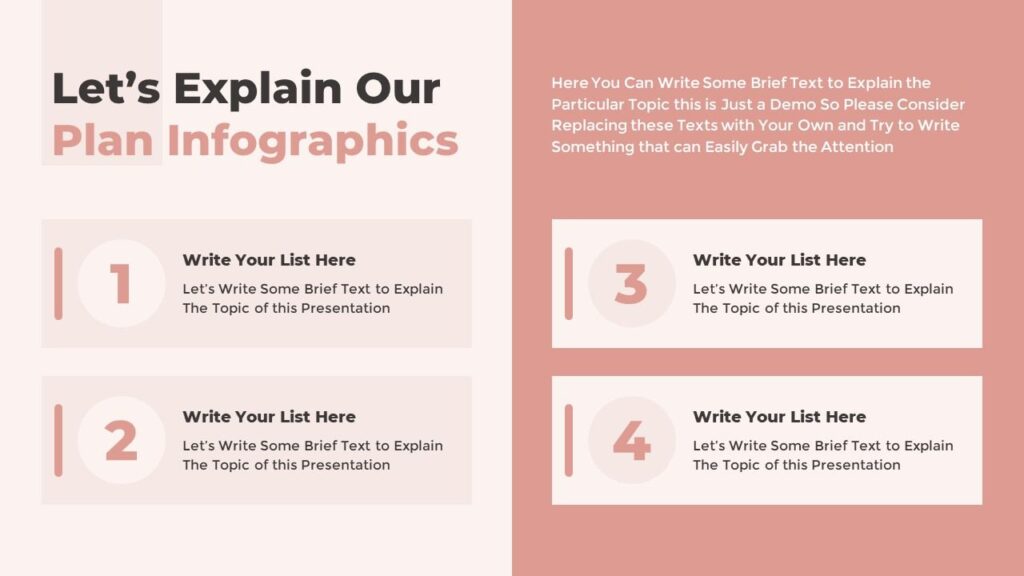 Slide 11 - Plan Infographic Slide for Business Growth Template
